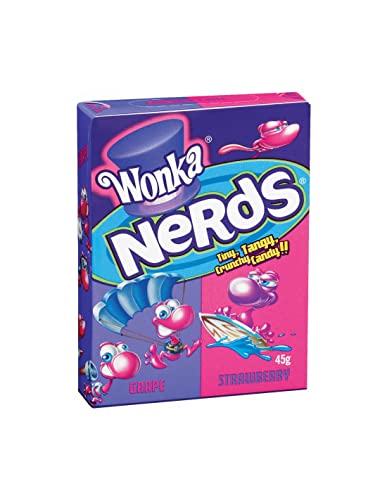 Nestlé Wonka Nerds Grape und Erdbeere 46 g x 24 von Nestle