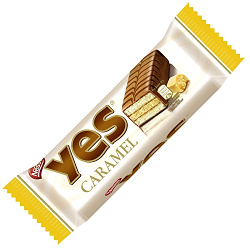 Nestle Yes Caramel Kuchenriegel 12 x 32 g, 1er Pack (12 x 0.032 kg) von Nestlé