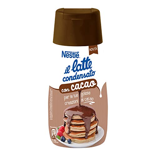 Nestlé il latte condensato con cacao Kondensmilch mit Kakao Zutat für Desserts gesüßte konzentrierte Vollmilch 450g von Nestlé