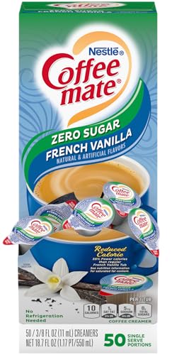 SF French Vanilla Creamer, .375 oz., 50 Creamers/Box, Sold as 1 Box von COFFEE-MATE