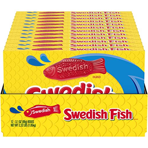 SWEDISH FISH RED THEATRE BOX - 12 PK von Swedish Fish