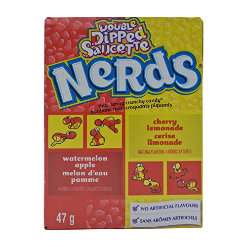 Wonka Nerds Lemonade Wild Cherry & Apple Watermelon von Willy Wonka