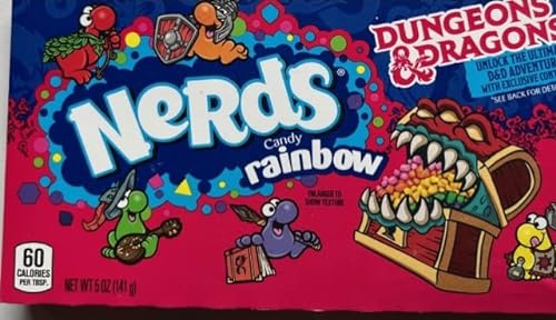 Wonka Rainbow Nerds 6 x 141,7g Packung (kleine knackige Bonbons) von Nestlé