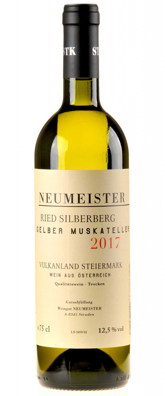 Neumeister Gelber Muskateller Silberberg Erste STK Lage 2017 von Neumeister