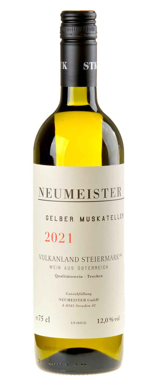 Neumeister Gelber Muskateller Vulkanland Bio 2021 von Neumeister