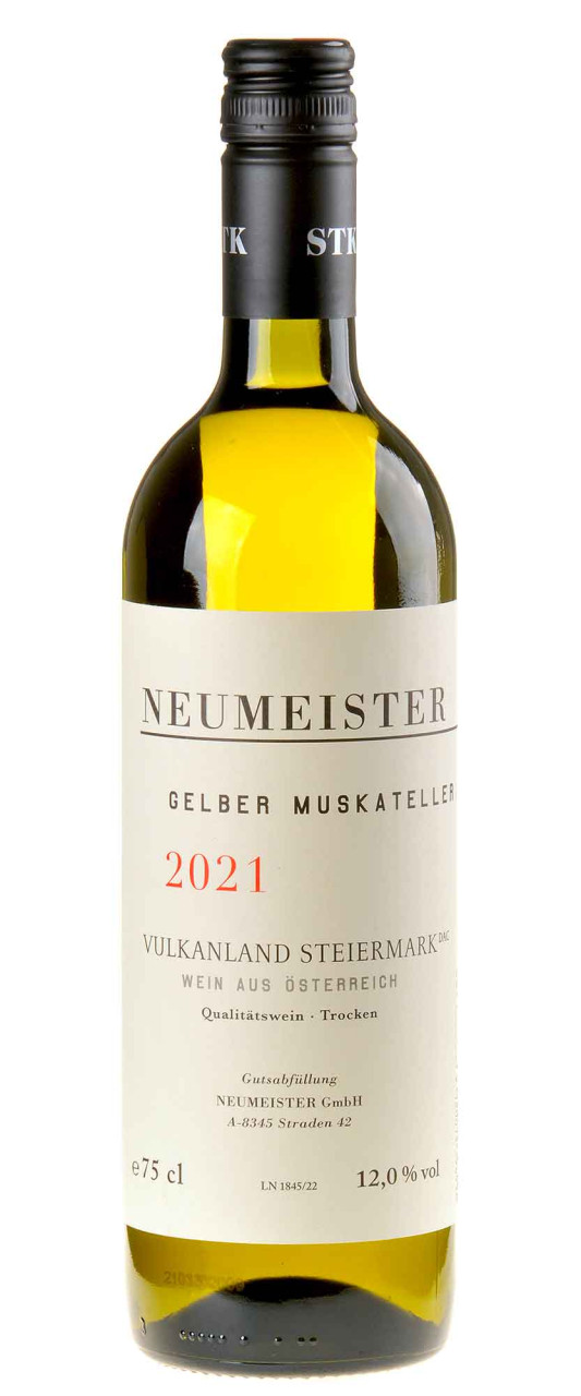 Neumeister Gelber Muskateller Vulkanland Bio 2021 Neumeister Gelber Muskateller Vulkanland Bio 2021 von Neumeister