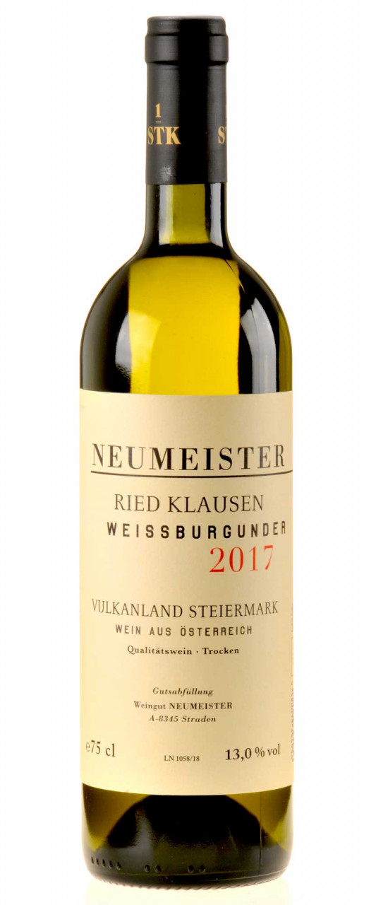 Neumeister Weißburgunder Klausen 1STK Lage 2017 von Neumeister