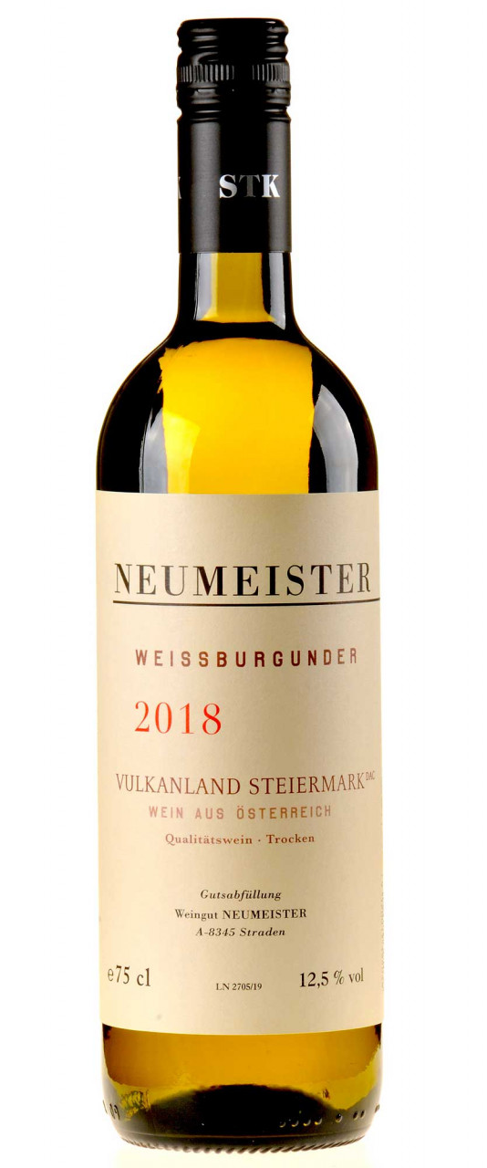Neumeister Weißburgunder Vulkanland 2018 Bio von Neumeister