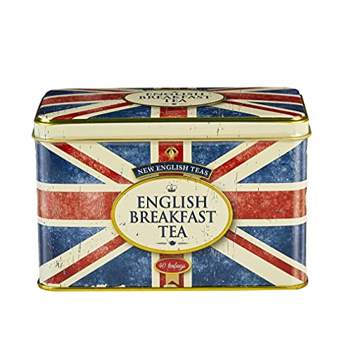 New English Teas Jack: Teedose mit 40 English Breakfast Teebeuteln von New English Teas