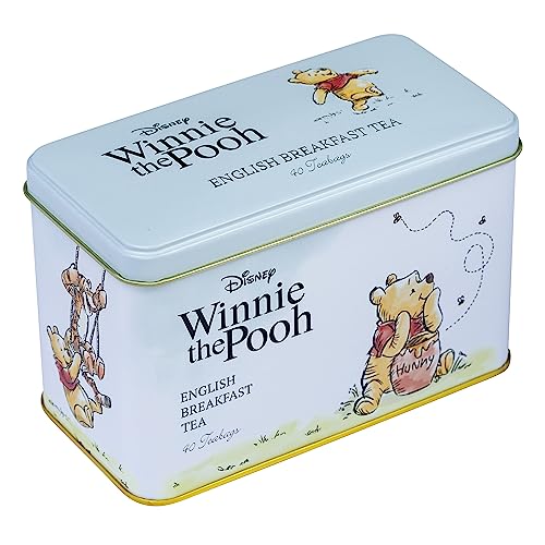 New English Teas Winnie the Pooh Tea Caddy with 40 English Breakfast Teabags, Tigger, Piglet & Eeyore New English Teas Winnie the Pooh Tea Caddy with 40 English Breakfast Teabags, Tigger, Piglet & Eeyore von New English Teas