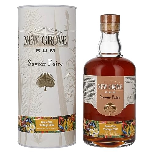 New Grove SAVOIR FAIRE Beau Plan Vintage 13 Years Old 2007 45% Vol. 0,7l in Geschenkbox von New Grove