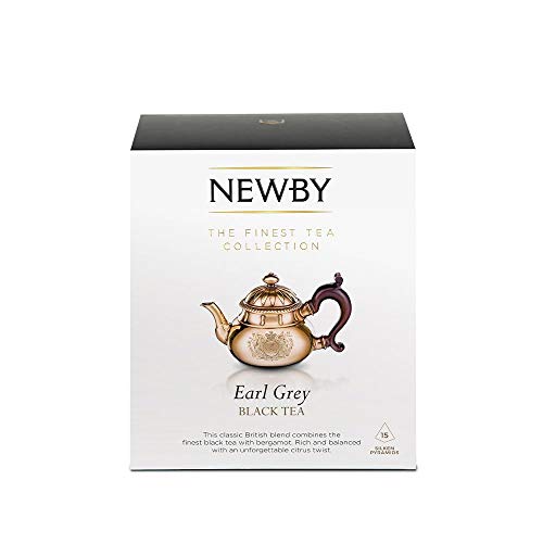 Newby Tea Earl Grey, schwarzer Tee, 37,5g, 15 St von newby
