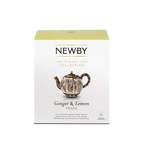 Newby Tea Ginger & Lemon, Infusion, Kräutertee, 37,5g, 15 St von newby