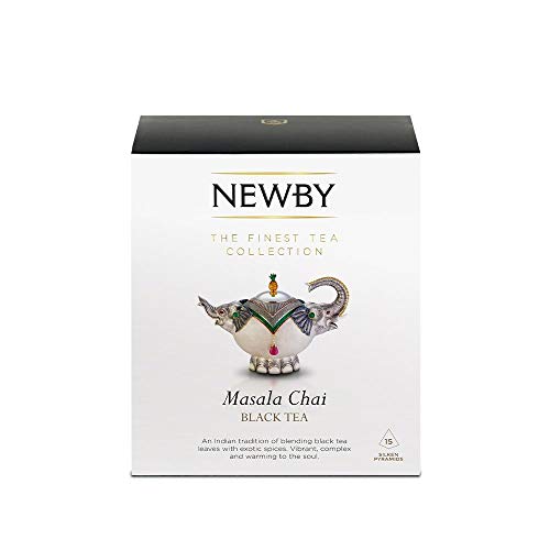 Newby Tea Masala Chai, schwarzer Tee, 37,5g, 15 St von newby