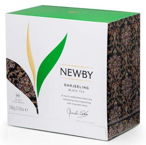Newby London Tee - Classic Tea Bag Collection Darjeeling (Klassische Teebeutelkollektion Darjeeling) - 50 Teebeutel von newby