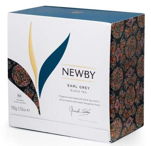 Newby London Tee - Classic Tea Bag Collection Earl Grey (Klassische Teebeutelkollektion Earl Grey) - 50 Teebeutel von newby