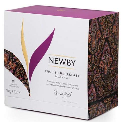 Newby London Tee - Classic Tea Bag Collection English Breakfast (Klassische Teebeutelkollektion English Breakfast) - 50 Teebeutel von newby