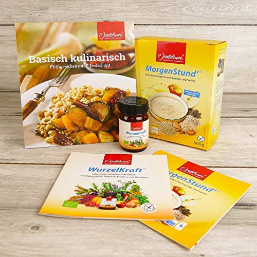 P. Jentschura Set - basisches Frühstück Größe für Singles: 500g Morgenstund+66g Wurzelkraft von Nextamed GmbH
