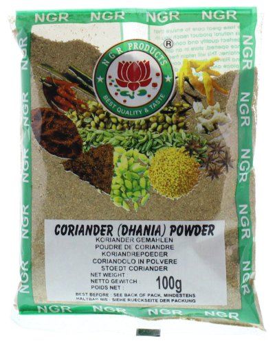 Koriander Pulver 100g NGR Coriander (Dhania) Powder von Ngr
