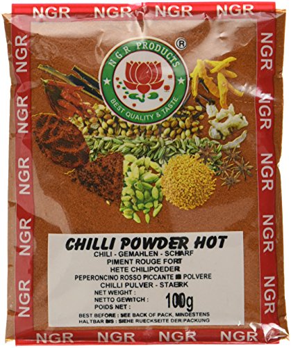 Ngr Chilipulver, scharf, 100g (1 x 100 g Packung) von NGR