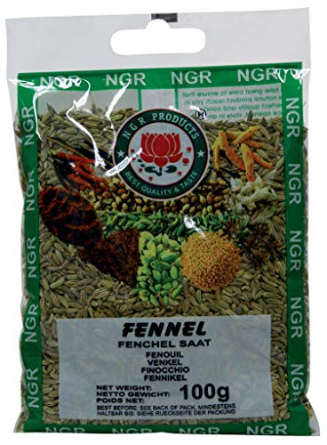 Ngr Fenchelsaat, 100g, 4er Pack (4 x 100 g Packung) von NGR