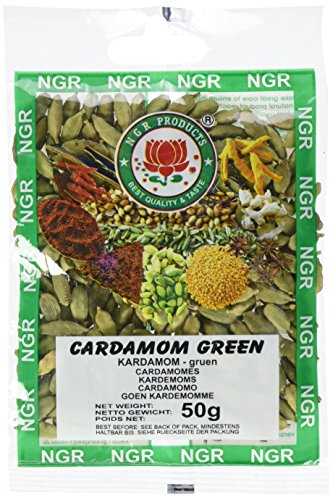 Ngr Kardamom, grün, ganz, 50g (1 x 50 g Packung) von NGR