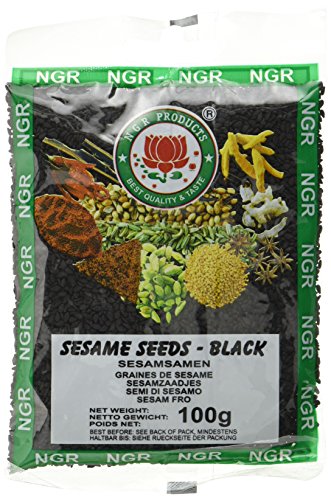 Ngr Sesamsaat, schwarz, 100g (1 x 100 g Packung) von NGR