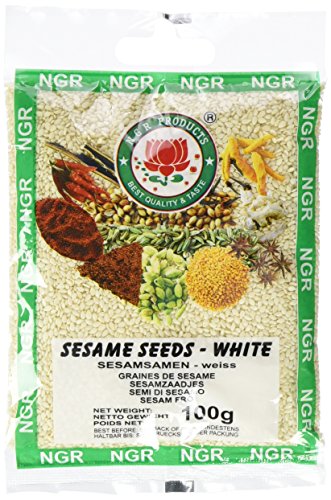 Ngr Sesamsaat, weiß, 100g, 1er Pack (1 x 100 g Packung) von Ngr