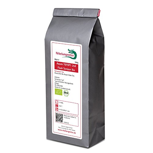 Nibelungentee Assam TGFOP1 2nd Flush Sonipur Bio 250g von Nibelungentee