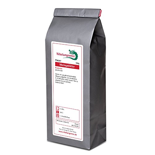 Nibelungentee Moringa Oleifera Moringablätter geschnitten 250g Nibelungentee Moringa Oleifera Moringablätter geschnitten 250g von Nibelungentee