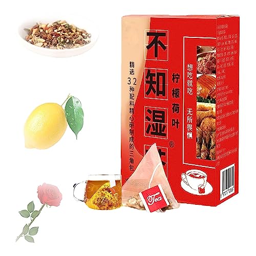 32 Geschmacksrichtungen Leberpflege-Tee, Feuchtigkeit Entfernender, 29 Aromen Kräuter-Chinesischer Tee, Täglicher Lebernährender, Chinesischer Lebertee (1 Box) von Niblido