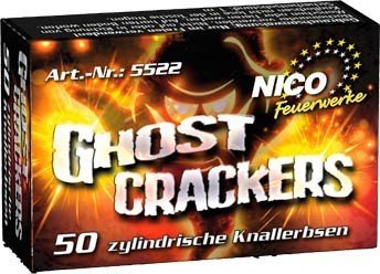 Ghost Crackers Knallerbsen 10 x 50er Schachtel zylindrisch 5522 Ghost Crackers Knallerbsen 10 x 50er Schachtel zylindrisch 5522 von Nico