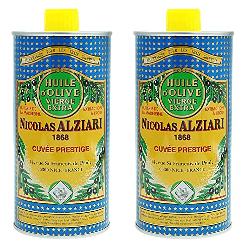Nicolas Alziari - 2er Set - Natives Olivenöl Extra (Cuvee Prestige) 2 x 500 ml von Nicolas Alziari