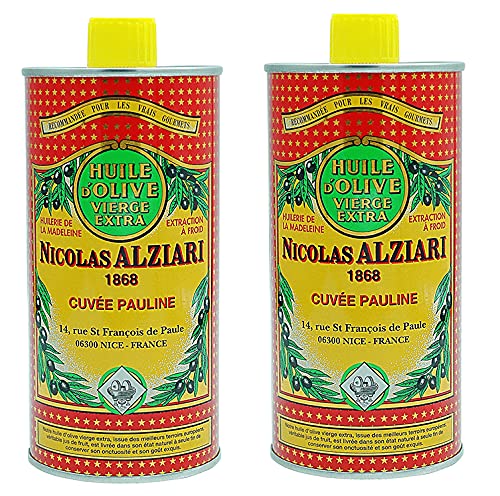 Nicolas Alziari - 2er Set - Natives Olivenöl Fruitée Intense (Cuvee Pauline) 2 x 500 ml von Nicolas Alziari