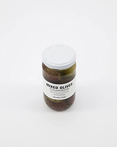 Nicolas Vahé, Gemischte Olives, in flavoured oil, 190 g von Nicolas Vahé
