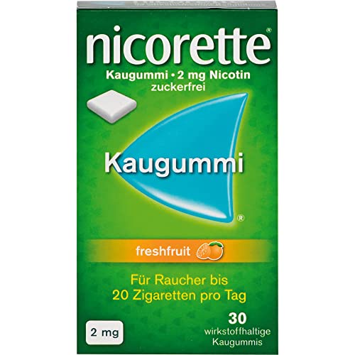 NICORETTE 2 mg freshfruit Kaugummi 30 St von Nicorette