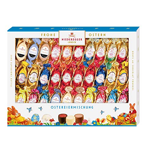 Niederegger Ostersortiment mit einzeln gewickelten Osterei-Pralinen 500g Niederegger Ostersortiment mit einzeln gewickelten Osterei-Pralinen 500g von Niederegger