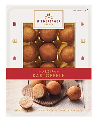 Niederegger saftige Marzipan Kartoffeln in feinsten Kakao 100g (Packung mit 6) von Niederegger