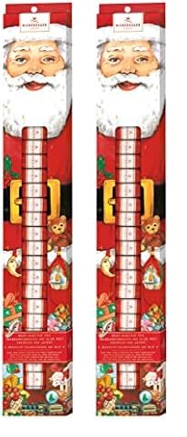 Niederegger Adventskalender gefüllt mit Marzipan Klassiker 300g (Packung mit 2) von Niederegger