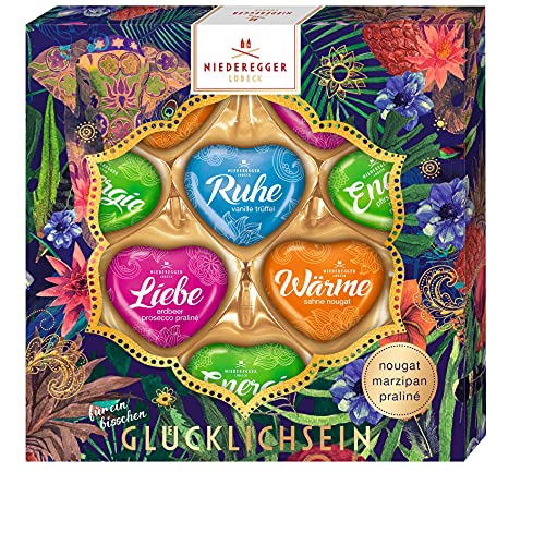 Niederegger Herzen-Sortiment "Dschungel", 135 g, 310150 von Niederegger