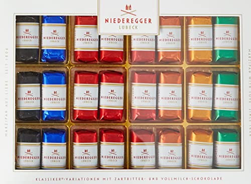 Niederegger Marzipan Klassiker Variationen, 1er Pack (1 x 300 g) von Niederegger