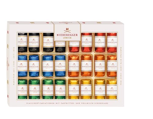 Niederegger Marzipan Klassiker Variationen verpackte Pralinen 300g von Niederegger