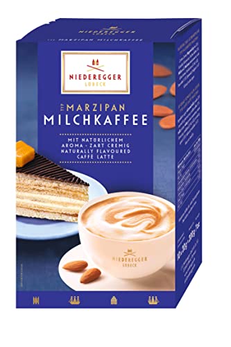 Niederegger Marzipan-Milchkaffee, 10 Portionsbeutel (1 x 200 g) von Niederegger