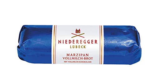 Niederegger Marzipan Schwarzbrot mit Vollmilch-Schokolade, 3er Pack (3 x 125 g) von Niederegger