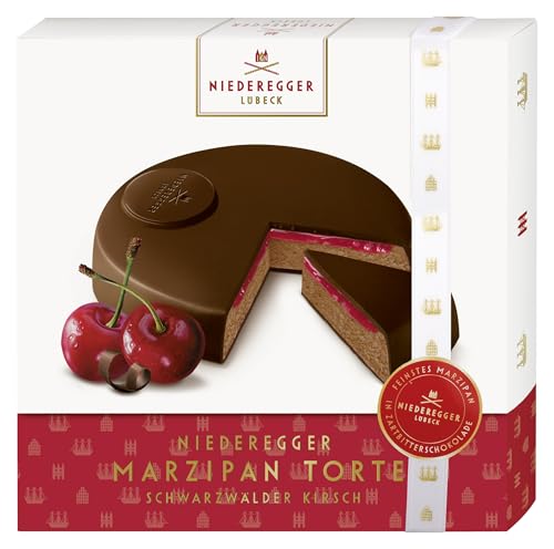 Niederegger Marzipan Torte Schwarzwälder Kirsch zartbitter 185g von Niederegger GmbH & Co. KG