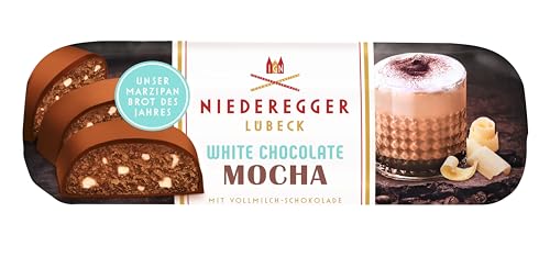 Niederegger | Marzipanbrot des Jahres | Weiße Schokolade - Mokka | saftiges Kaffee-Marzipan | 125g Niederegger | Marzipanbrot des Jahres | Weiße Schokolade - Mokka | saftiges Kaffee-Marzipan | 125g von Niederegger