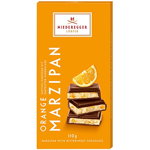 Niederegger Marzipantafel Orange (1 x 110 g) von Niederegger
