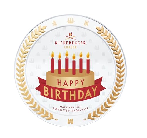 Niederegger Motto-Dose "Happy Birthday", 185 g Niederegger Motto-Dose "Happy Birthday", 185 g von Niederegger