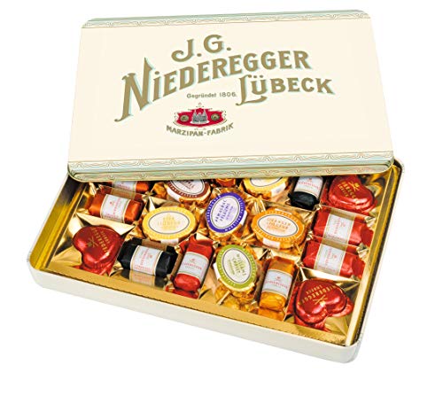 Niederegger Nostalgiedose Marzipanerie, 1er Pack (1 x 270 g) von Niederegger