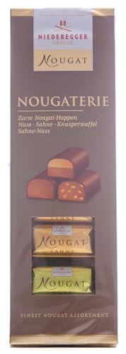 Niederegger Nougaterie 100g, Nougat Variationen zum Probieren (1 x 100 g) von Niederegger